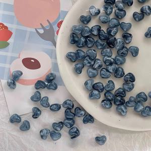 30개, 10*12mm, 유행, 멀티 컬러, 러브 비즈, 캔디 컬러, Diy, 보석 만들기 재료, 팔찌, 목걸이, 열쇠 고리, 크리스마스 수공예품 및 액세서리에 적합