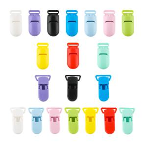 Kovict 10pcs 플라스틱 컬러 젖꼭지 클립 DIY 젖꼭지 체인 클램프 액세서리 쥬얼리 만들기 대량 공예품 도매