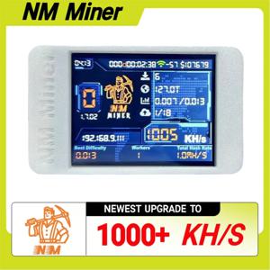 NMMiner NerdMiner V2 해시레이트 1000KH/s 럭키 마이너 ESP32 2.8인치 스마트 디스플레이 암호화 솔로 복권 비트코인 ​​ESP32-2432S028R