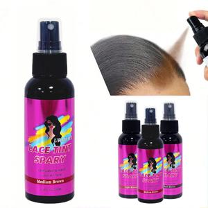 100ML 방수 레이스 틴트 스프레이 컨실러 무스 멜팅 가발 레이스 클로저 프론트 가발 엣지 컨트롤 헤어 메이크업