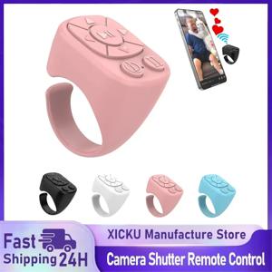 원격 제어는 iPhone iPad에 적합합니다. Bluetooth 페이지 터닝 링 롤러 카메라 원격 제어 기능 모두 호환 가능