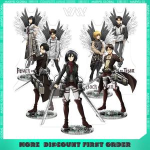 타이탄 애니메이션 주변 캐릭터 모델 아크릴 대형 스탠딩 사인 Rivaille Ackerman 크리 에이 티브 장식 항목 팬 선물