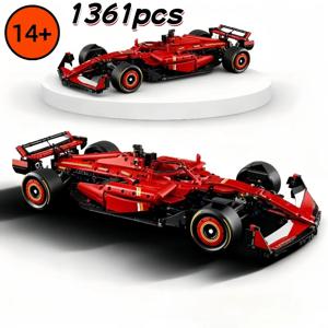 42207 레이싱카 블록 세트, 1361PCS 슈퍼카 모델 키트, 성인 및 어린이용 DIY 기계 퍼즐, 2025년 신제품