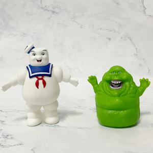 고스트버스터즈 캡틴 마시멜로 고스트 슬라임 그린 고스트 고스트 애니메이션 피규어 장식 인형 장난감