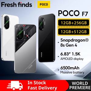 【브랜드+】POCO F7 5G 스냅드래곤 ® 8세대 4 NFC 6500mAh 배터리 6.83인치 1.5K AMOLED 50MP 카메라 OIS 90W 하이프차지 스마트폰