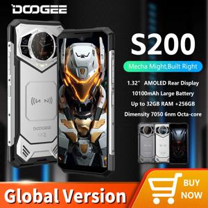 【브랜드+】세계 최초 공개 DOOGEE S200 5G 러기드 폰 6.72인치 120Hz 디스플레이 12GB 램 256GB 저장용량 100MP AI 메인 카메라 10100mAh 배터리 NFC