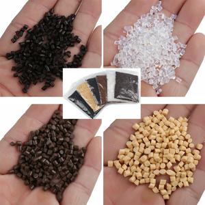 10g 100% 진정한 헤어 익스텐션 이탈리아 케라틴 접착제 베이지 컬러 퓨전 접착제 케라틴 이탈리아 케라틴 그레인 인간 헤어 접착제 스틱