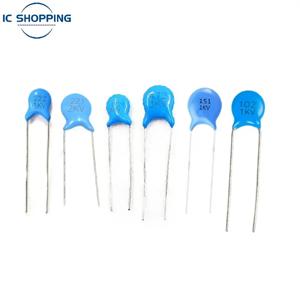 고전압 세라믹 커패시터, 1000V, 1KV, 2KV, 3KV, 101K, 151K, 221K, 331K, 471K, 561K, 681K, 821K, 102M, 152M, 222M, 332M, 472M, 103M, 50 개