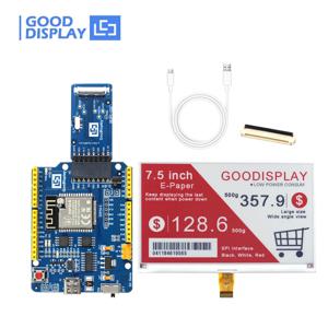 ESP32 개발 키트가 포함된 7.5인치 Epaper 디스플레이 Eink 스크린 모듈, ESP32 데모 키트가 포함된 GDEY075Z08