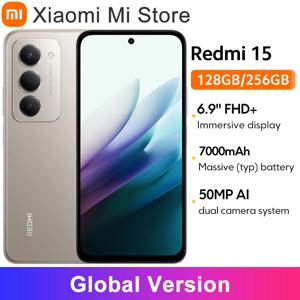 글로벌 버전 레드미 15 스마트폰 50MP 6.9인치 최대 144Hz 스냅드래곤 ®   685 모바일 플랫폼 7000mAh 배터리 33W 고속 충전 IP64