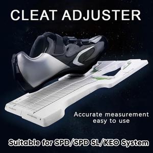 사이클링 클릿 슈즈 플레이트 정렬 도구 빠른 클릿 설치 도구 MTB 클릿 조정 도구 페달 클릿 장착 도구