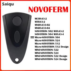 노보페르용 차고 문짝 오프너, MINI-NOVOTRON 522 MINI-NOVOTRON 524 리모컨 차고 문짝, 433.92MHz 롤링 코드, 433Mhz
