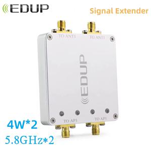 EDUP AB025 4W 5.8GHz 신호 증폭기 듀얼 채널 공유기 신호 확장기 WiFi 증폭기 장거리 WiFi 신호 확장기