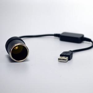 5V에서 12V로 변환하는 케이블 연장기 USB 또는 타입 C 충전기 담배 라이터 소켓 전원 어댑터 전자 제품 자동차 액세서리