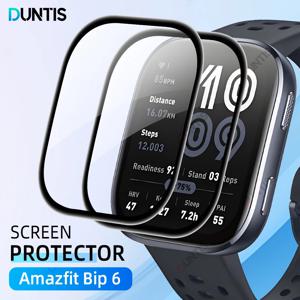 Amazfit BIP 6 용 화면 보호기 3D 곡선 화면 보호기 Amazfit BIP6 Ultra-HD 풀 커버리지 보호 필름 액세서리