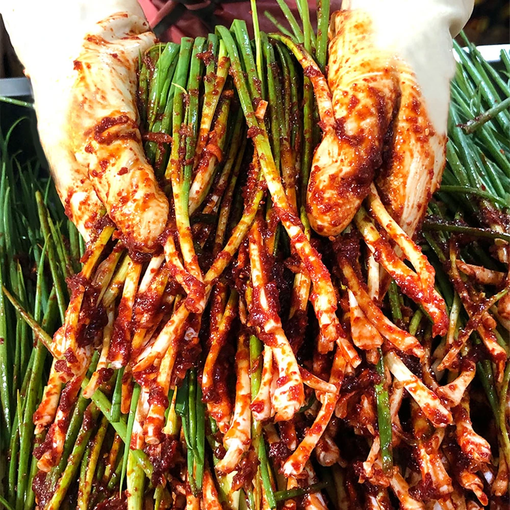 전재료 국내산!! 황쉐프 프리미엄 쪽파김치 1kg/2kg/3kg