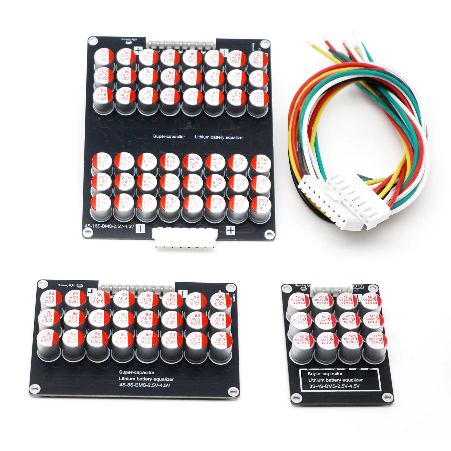4S 8S 16S 6A 액티브 이퀄라이저 리튬 배터리 밸런서 에너지 전송 10S 13S 14S Lifepo4 리튬 이온 12V 24V 36V 48V BMS 보호