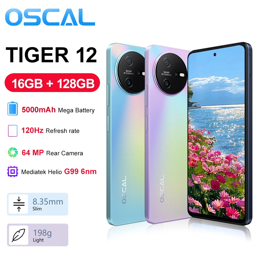 블랙뷰 오스칼 타이거 12 스마트폰 6.78