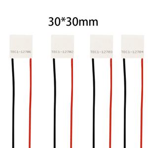 30*30mm DC15V TEC1-12701/12702/12703/12704/12705/12706 냉동 펠티어 히트 싱크 쿨 칩 반도체 냉각 플레이트