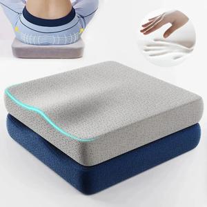인체 공학적 메모리 폼 사무실 쿠션 안티 치질 쿠션 의자 쿠션 Tailbone 베개 자동차 사무실 좌석 쿠션