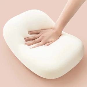 다기능 메모리 폼 목 베개 느린 리바운드 부드러운 여행 베개 수면 경추 건강 마사지 낮잠 베개