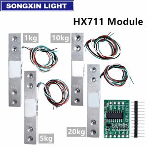 로드셀 1KG 5KG 10KG 20KG HX711 AD 모듈 중량 센서 전자 저울 알루미늄 합금 계량 압력 센서