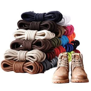 21 색상 라운드 신발 끈 폴리 에스터 솔리드 신발 끈 야외 레저 운동화 부츠 신발 레이스 70cm/90cm/120cm/150cm 1 쌍