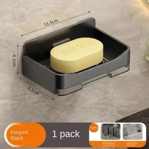 벽걸이 형 배수 비누 상자 비누 홀더 욕실 벽걸이 형 비누 상자 천공없는 욕실 비누 상자 보관함