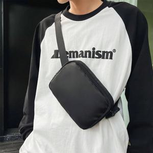 패니 팩 크로스 바디 백 여성 남성 벨트 가방 하이킹 부랑자 가방 허리 팩 러닝 운동 스포츠 여행 블랙