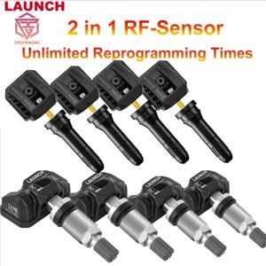 LAUNCH X431 2 in 1 RF-SENSOR 315MHz 및 433MHz TPMS 센서 타이어 수리 도구 스캐너 타이어 압력 센서 테스터 프로그래밍