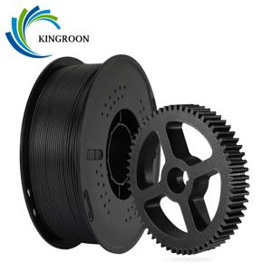 새로운 KINGROON PLA PETG 탄소 섬유 3D 프린터 필라멘트 1.75mm 1kg (2.2lbs) PETG-CF PLA-CF 고강도 3D 프린터 소재