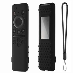 삼성 8K 네오 QLED HDR 스마트 TV 리모컨 실리콘 슬리브 충격 방지 쉘 리모컨 커버용 보호 커버