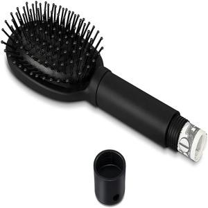Escova de Cabelo discreta para ocultar dinheiro, dinheiro, 미니 chave, pilulas, joias pequenas, containter secreto