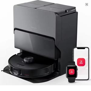 브랜드 뉴 로보락 S8 맥스V 울트라 로봇 청소기 & 소닉 물걸레 - 10000Pa 흡입력, 모서리까지 깊은 청소, 핫 에어 셀프 드라이