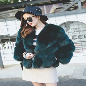 ZADORIN NEW streetwear 모피 가짜 모피 코트 여성 의류 우아한 긴 소매 겨울 코트 여성 자켓 fourrure abrigo mujer