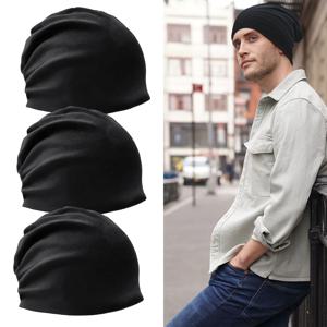 1 팩 솔리드 컬러 남여 남성 여성 Slouchy Beanie 힙합 부드러운 코튼 캡 경량 러닝 비니 성인 드워프 모자