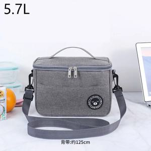 5.7L 쿨러 가방 단열 패키지 휴대용 식품 보관 가방 절연 점심 가방 절연 열 가방 5.7L