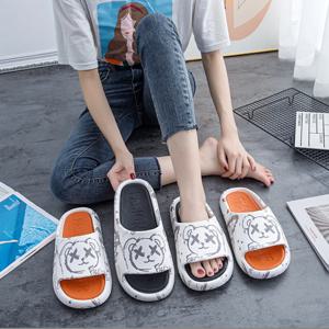 1pc 여름 PVC 고품질 안티 슬립 슬라이드 색상 남여 안티-슬립 럭셔리 슬리퍼 샌들 슬리퍼 남성용