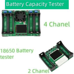 18650 리튬 배터리 용량 테스터 MAh MWh 용량 분할 내부 저항 측정 모듈 타입-C 18650 배터리 테스터