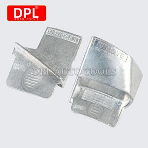 2개 세트 아연 합금 자동차 리브드 드라이브 벨트 제거기 스트레치 보조 벨트 제거 설치 도구 세트 자동차 수리 개조