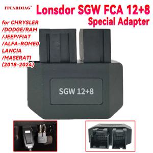 Lonsdor FCA SGW 12+8 Chrysler/Dodge/Jeep/RAM/FIAT/MASERATI 2018+ 보안 게이트웨이용 특수 어댑터 K518과 함께 작동