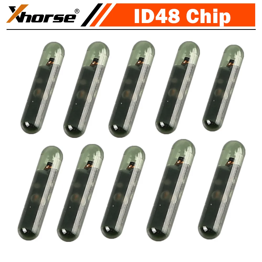 XHORSE VVDI2 48 트랜스폰더 복사기용 ID48 칩, 로트당 10 개