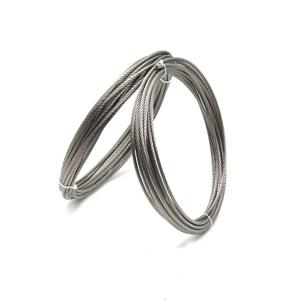 10 미터 1.5mm/1.8mm/2.5mm/3mm/4mm 7*7 304 스테인레스 스틸 와이어 로프 케이블 빨랫줄 소프트 낚시 리프팅 케이블 녹슬지 않는
