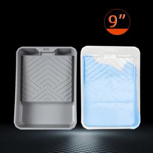 9인치 페인트 트레이 일회용 라이너 세트 3개, 실내 페인팅 아트 페인트 브러시 트레이