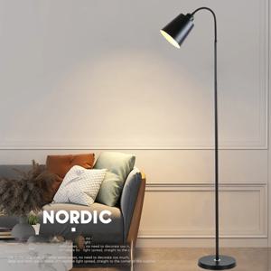 조절식 구스넥 LED 소파 바닥 조명, 모던 플로어 램프, 거실 침실 서재 실내 장식 스탠딩 플로어 램프