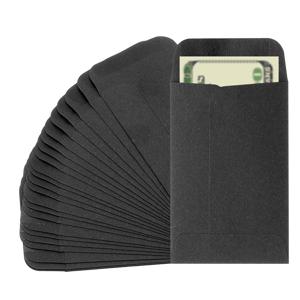 25Pcs 8.89x5.7cm 현금 봉투 돈 봉투 돈 홀더 가방 예산 저장 도전 편지 선물 카드 포장 봉투