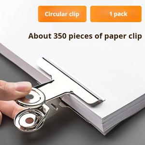 6pcs 스테인레스 스틸 다기능 금속 바인더 종이 바인더 강력한 바인더 학교 사무실 홈 문구 용품