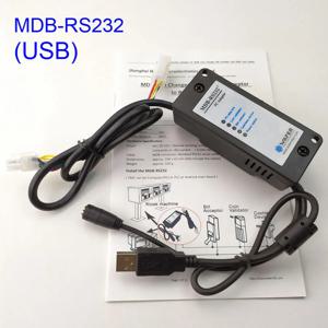 MDB 코인 검증기 데이터를 자판기용 PC RS232로 변환하는 USB 버전 MDB-RS232 장치