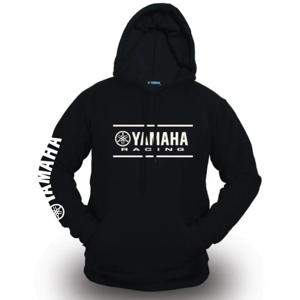 정품 야마하 오토바이 레이싱 익스트림 바이커 모토크로스 SBK 블랙 후드 후드티