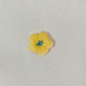 미니 울 꽃 다섯 꽃잎 작은 꽃 장식품